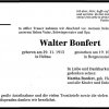 Bonfert Walter 1913-1992 Todesanzeige